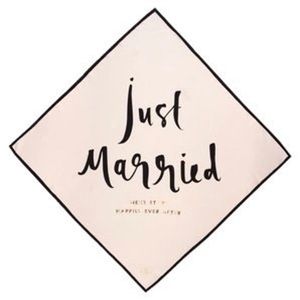 Kate Spade Just Married scarf